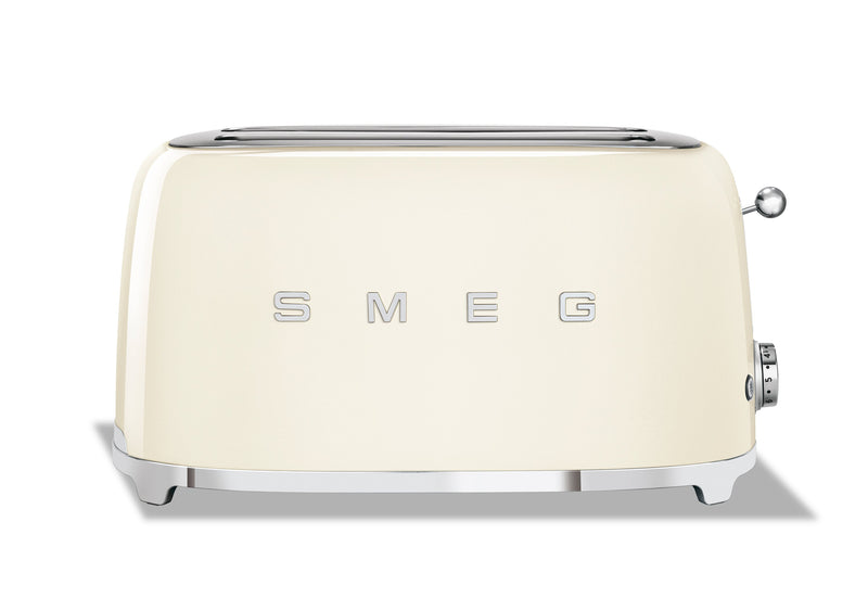 Smeg 4-Slice Long-Slot Toaster - TSF02CRUS