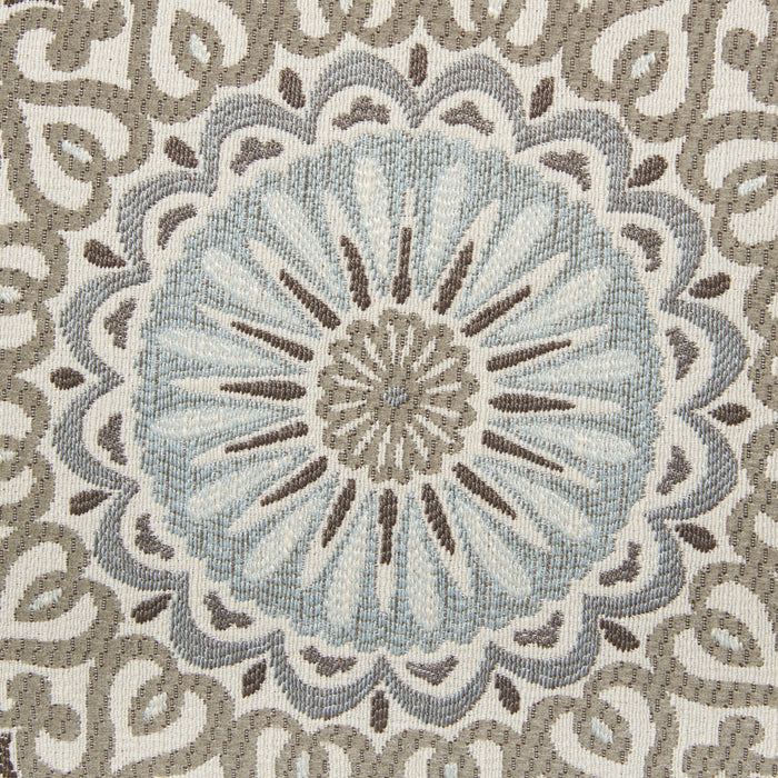 Made in Canada Tula 38\" Fabric Ottoman - Twilight Multicolour