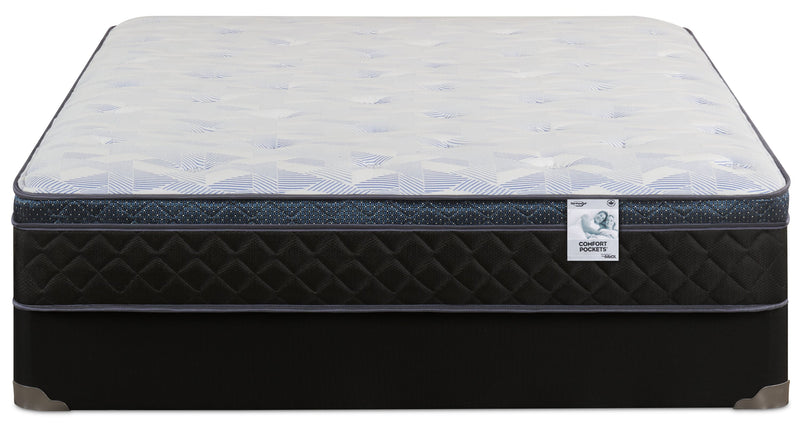Springwall Venice Eurotop Twin Mattress Set