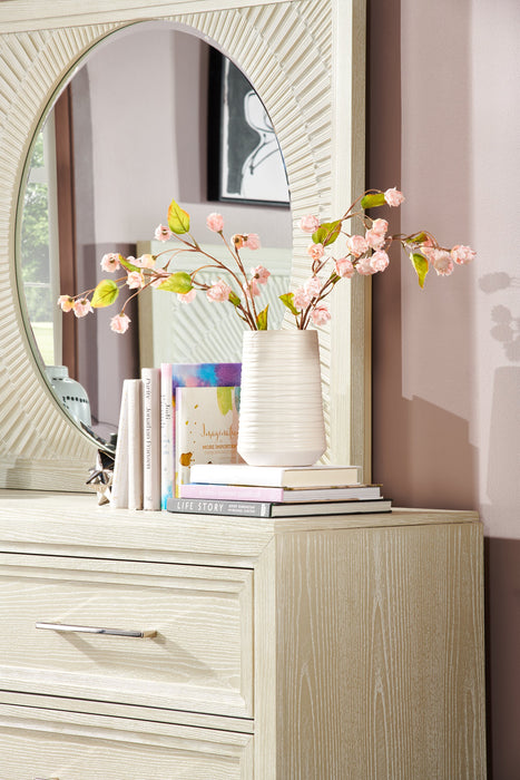 Vida Bedroom Dresser Mirror - Sand