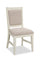 ["Vida Dining Chair with Polyester Fabric - Sand"]