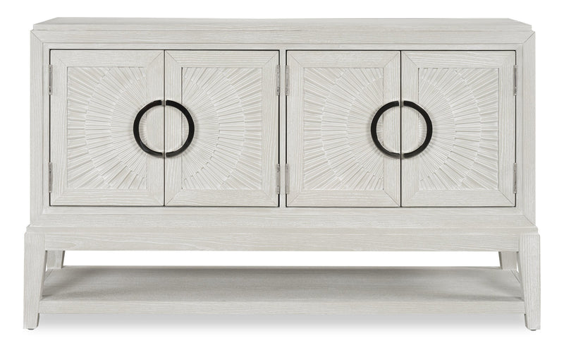 Vida Dining Server with Storage & Shelf, 61\"W - Sand