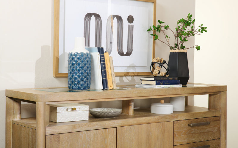 Framed Serpentine Print I - 24” x 36”