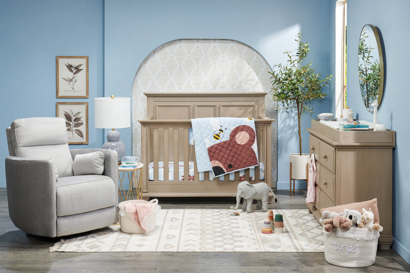 Walden 3-Piece Crib Bedding Set - Blue