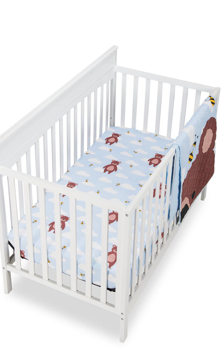 Walden 3-Piece Crib Bedding Set - Blue