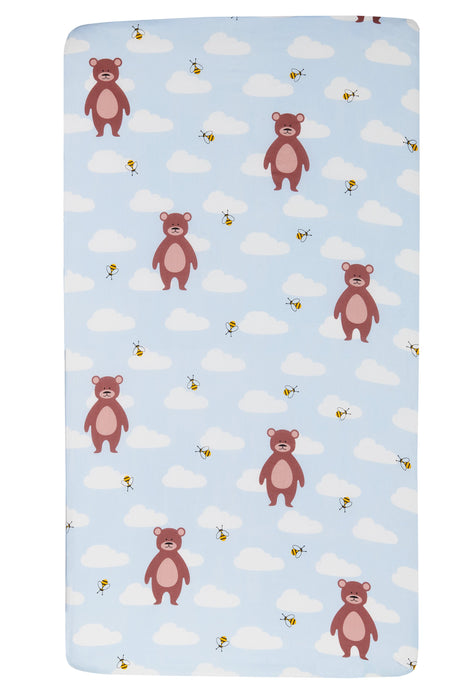 Walden 3-Piece Crib Bedding Set - Blue