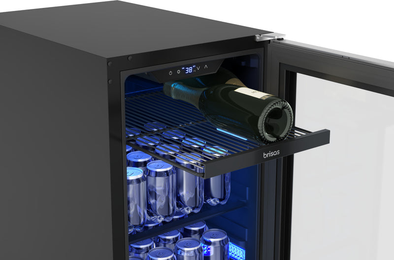 Brisas by Zephyr 15\" Beverage Cooler - Stainless Steel - BBV15C01AG
