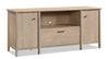 Whitaker Point 66.73\" Commercial Grade Credenza with Drawer & Cabinets - Natural Maple