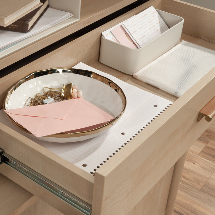 Whitaker Point 31.5\" Library Hutch with Drawer - Natural Maple