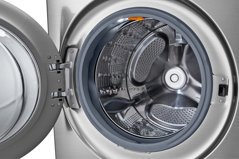 LG 5.2 Cu. Ft. Front-Load Washer with AI DD™ and 7.8 Cu. Ft. DirectDrive® Heat Pump Dryer 
