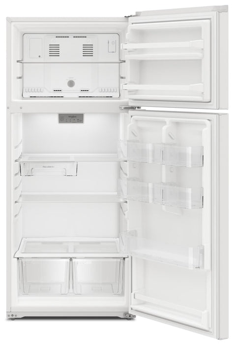 Whirlpool 28\" 16.3 Cu. Ft. Top-Mount Refrigerator - White - WRTX5028PW