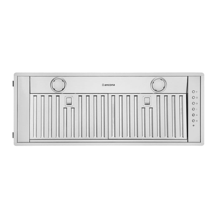 Ancona 30\" Euro Designer Series Ducted Insert Range Hood - AN-1341