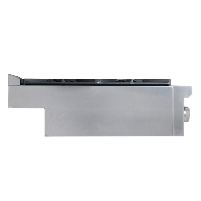 Ancona 30\" Commercial Style Slide-In Gas Cooktop - AN-2160