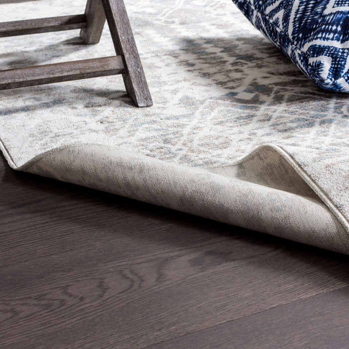 Shi Moroccan Blue 3x5 Area Rug