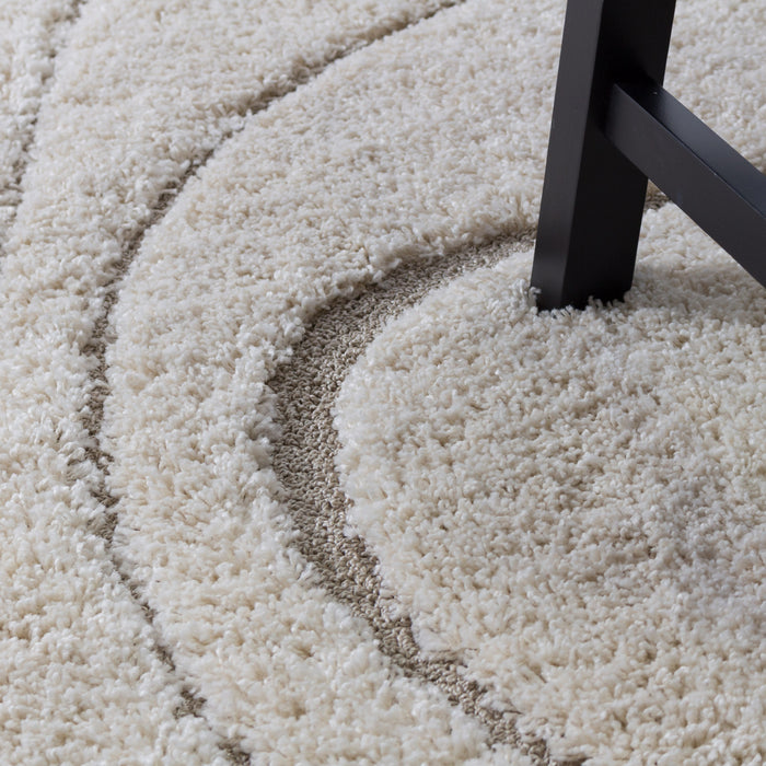 Oak Cream 3x5 Area Rug