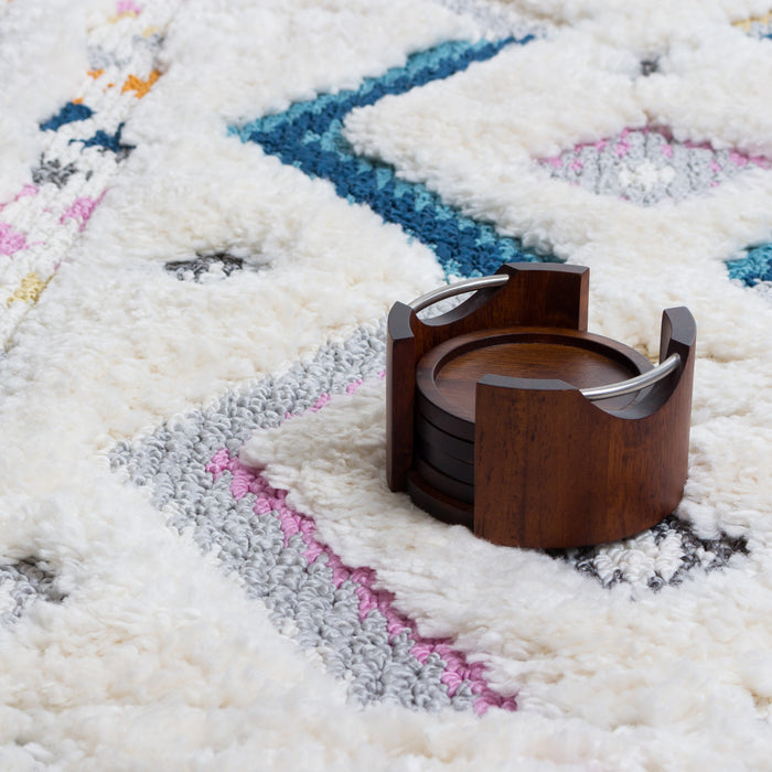 Lola Chevron 3x5 Area Rug