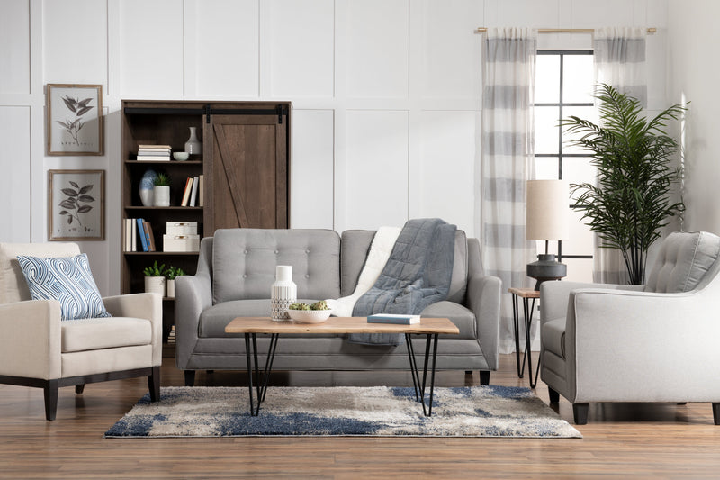 Weighted Sherpa Throw - Grey