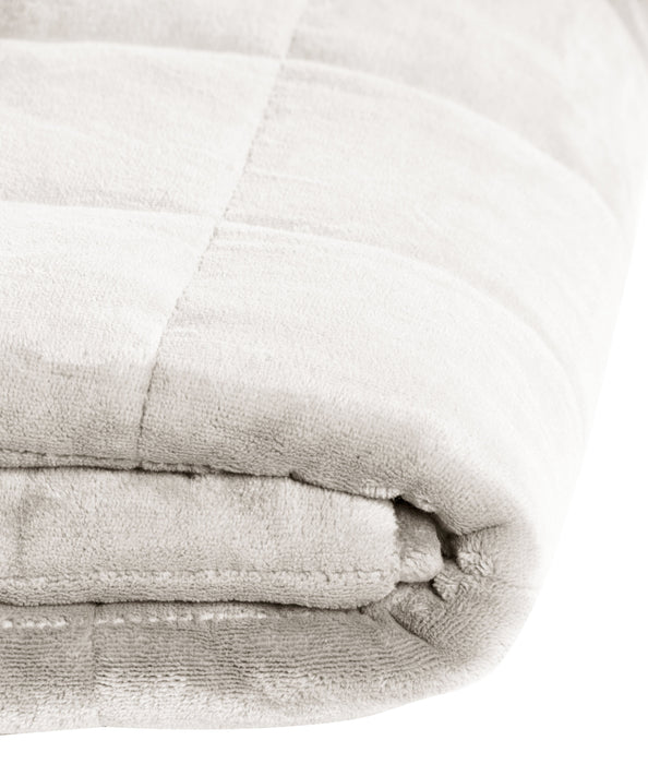 Weighted Sherpa Throw - Ivory