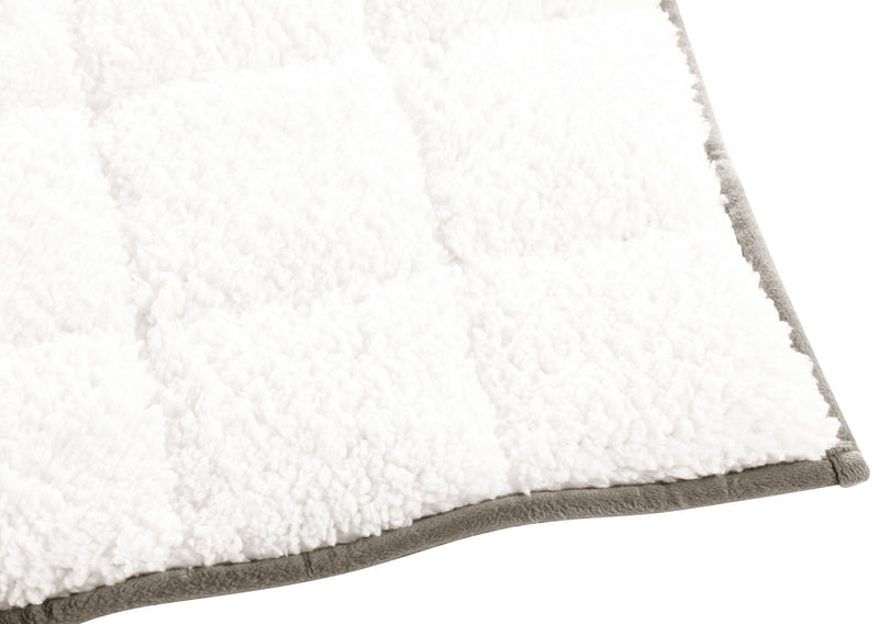 Weighted Sherpa Throw - Ivory