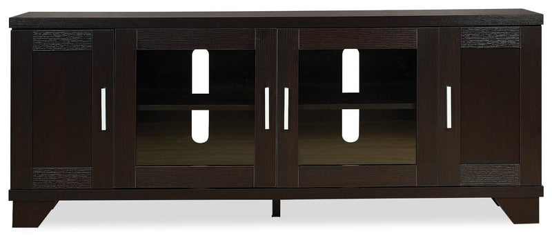 Dakota 60\" TV Stand with Storage and Cable Management for TVs up to 65\"- Espresso