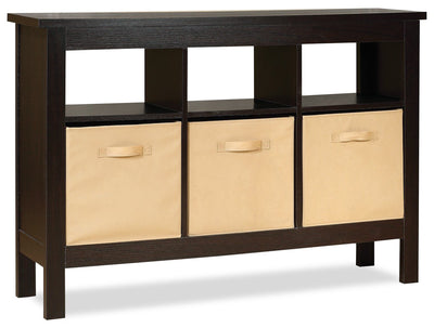 Kimberly Hall Table with Three Baskets