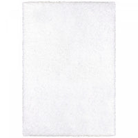 Victoria White Shag 3 x 5 Area Rug