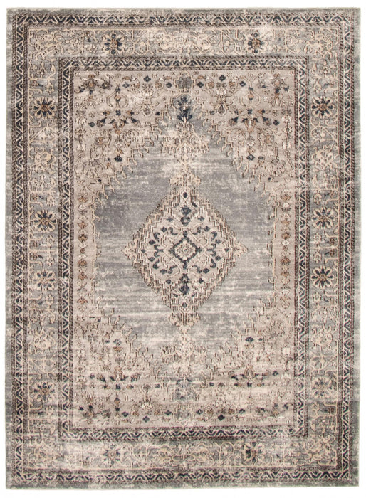 Octavian Bijar Blue Area Rug - 6'7\" x 9'6\"
