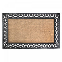 Rubber And Coir Brush Natural 30 x 48 Floormat