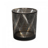 Glass Votive Holder Waves - Set of 2 Candle Holder