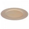 Charger Plate Braids Champagne 13\" - Set of 6 Dinnerware