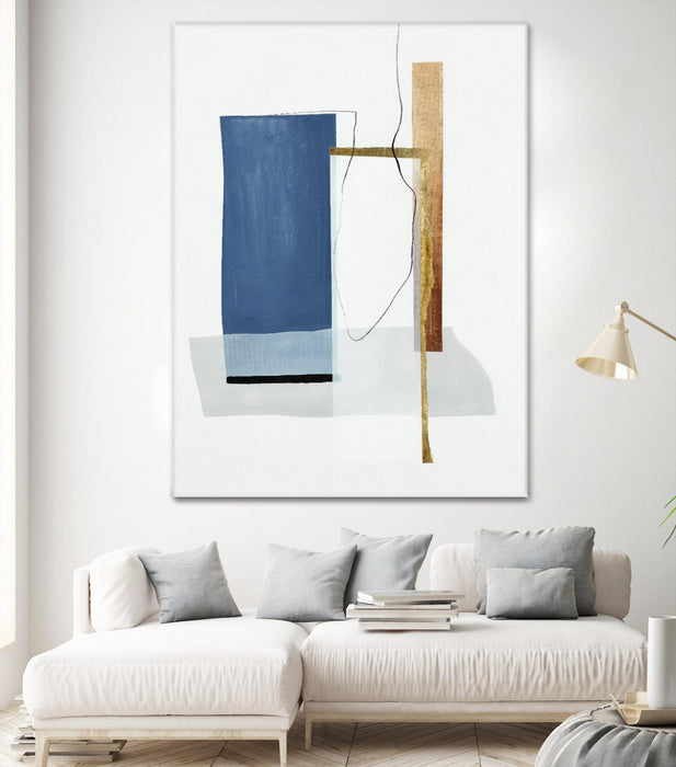 \"Setting Early Ii\" Giant Art 72x54 Wall Art
