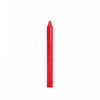 10\" Unscented Columns Red - Set of 12 Candle