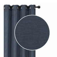 Jacquard Blackout Panel Linea Charcoal 84