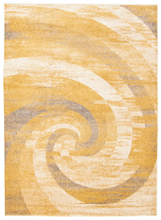 Korra Ivory / Gold 3'11\" x 5'7\" Area Rug