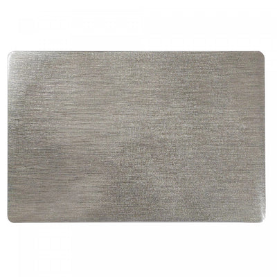 Metallic Plastic Placemat Champagne - Set of 12|Napperon en plastique métallique de couleur champagne - ensemble de 12
