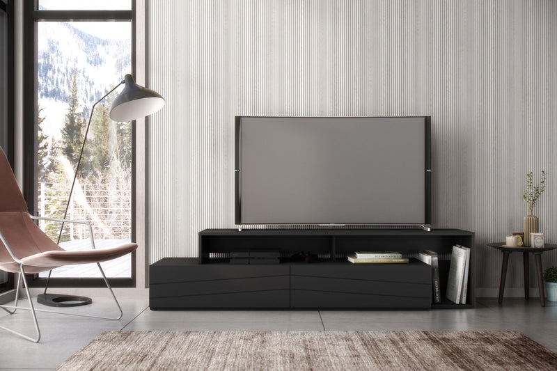 Nordika Tonik 72\" TV Stand - Black