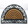 Half Moon - Rubber & Brush Mat Floormat
