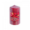 2.75\" x 5\" Scented Pillar Cranberry Delight - Set of 2 Candle