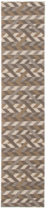 Bellezza Dark Brown 2'2\" x 14'0\" Area Rug