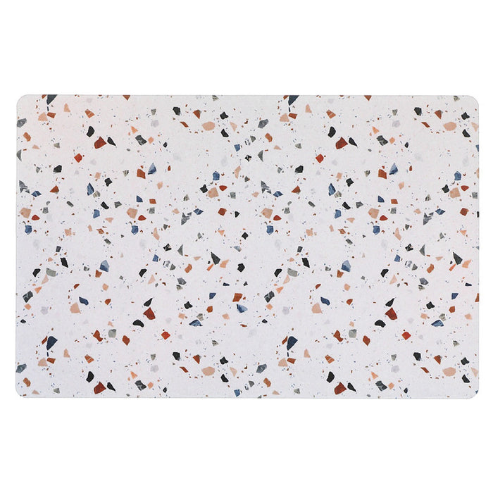 Plastic Placemat Terrazzo - Set of 12