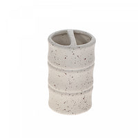 Ceramic Toothbrush Holder White Sandstone Bath Accessories