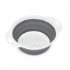 Collapsible Colander Small White/Grey - Set of 2 Cookware