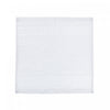 Basketweave Wash Cloth 12 x 12 White - Set of 6 Towels