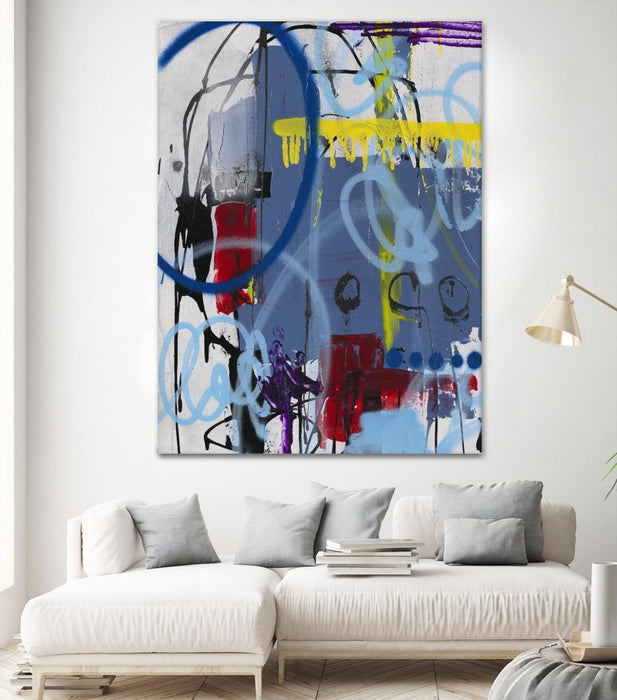 \"Live For The Applause Ii\" Giant Art 72x54 Wall Art