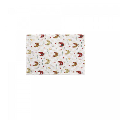 Cotton Placemat Farmhouse Chicken - Set of 12|Napperon en coton orné de poule à la ferme - ensemble de 12
