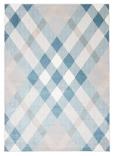 Kors Grey Machine Washable Area Rug - 8'0" x 10'0"