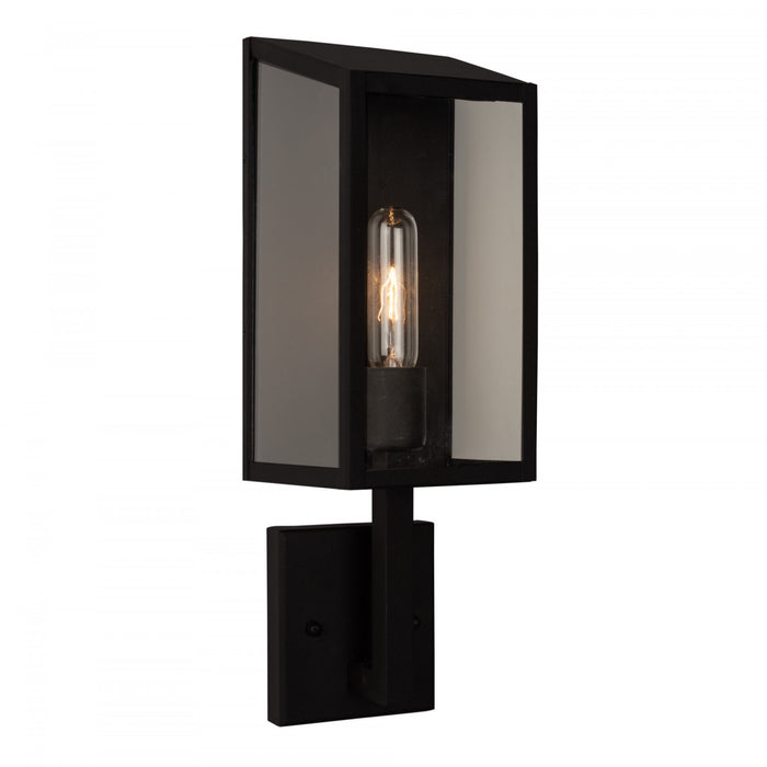 Sonesta Black 1-Light Outdoor Wall Sconce II