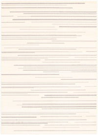 Faith Cream-Silver Area Rug - 3'11