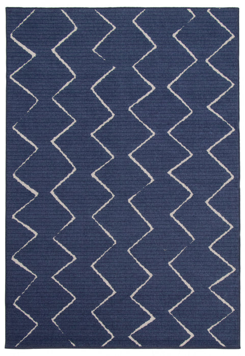 Kimi Blue 3'11\" x 5'7\" Area Rug
