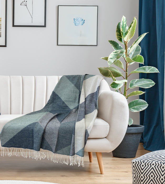 Swansea Multi-Colour Throw Blanket - 50x60